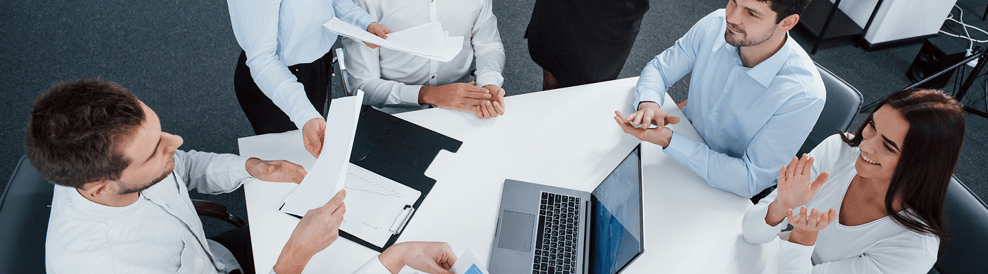 teamwork in office