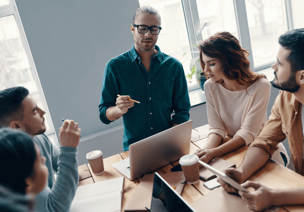 team effort in office